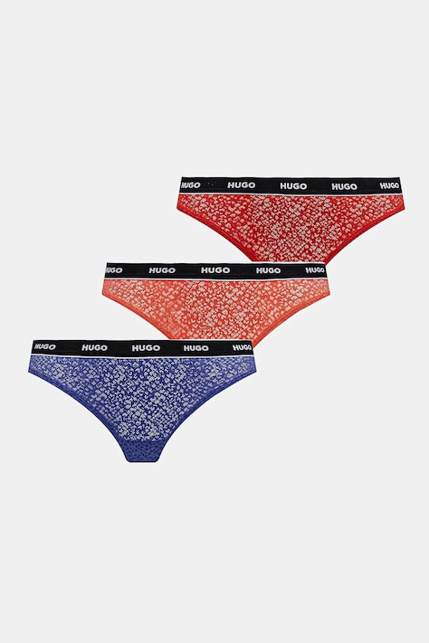 HUGO tanga 3-pack TRIPLE THONG LACE 50535265