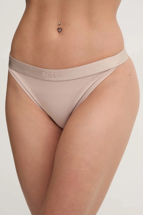 BOSS figi kolor beżowy z bawełny 50520399