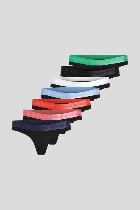 Karl Lagerfeld tanga 7 db fekete, A1W47135