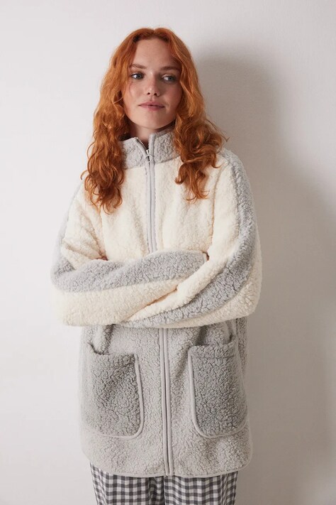 Халат women'secret RACK ROBES колір сірий 4358734
