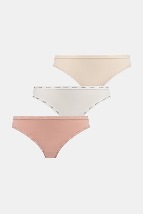 Guess brazyliany 3-pack kolor biały z bawełny O5RG11 K6YW1