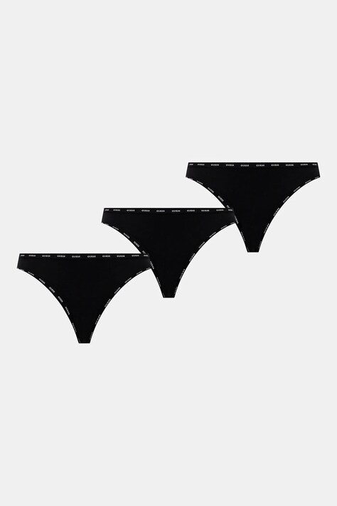 Guess tanga 3-pack culoarea negru, O5RG13 K6YW1