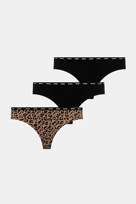 Gaćice Guess 3-pack boja: crna, O5RG15 K6YW1