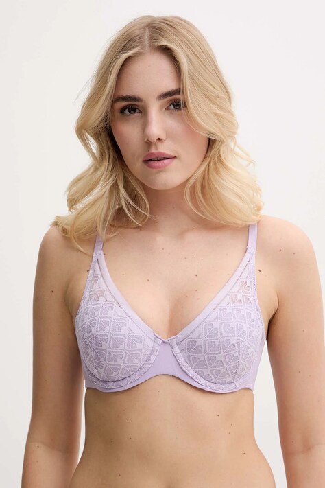 Chantelle sutien culoarea violet, uni, C911N1