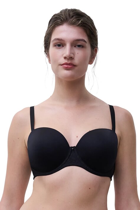 Chantelle sutien culoarea negru, uni, C18JNK