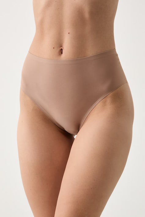 Chantelle figi damskie brązowe C106C7
