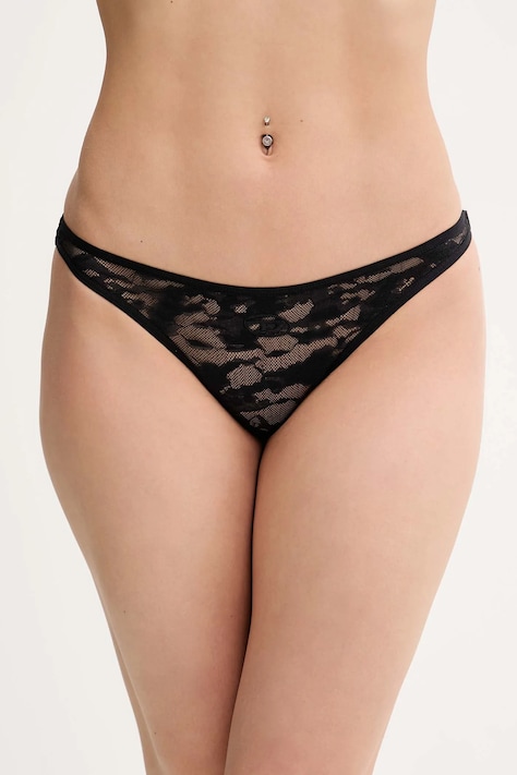 Brazílske nohavičky Diesel PUNCHY-UTLT UNDERPANTS čierna farba, A17751.0DRAK