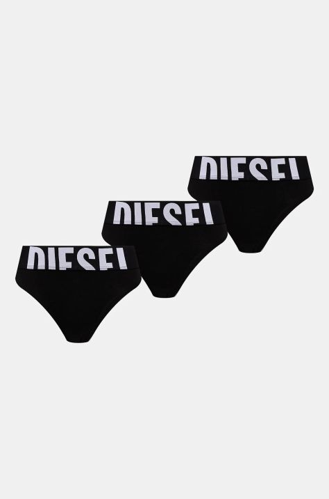 Σλιπ Diesel LOLA-D-POP-3PACK UNDERPANTS 2-pack χρώμα: μαύρο, A17772.0HMAU