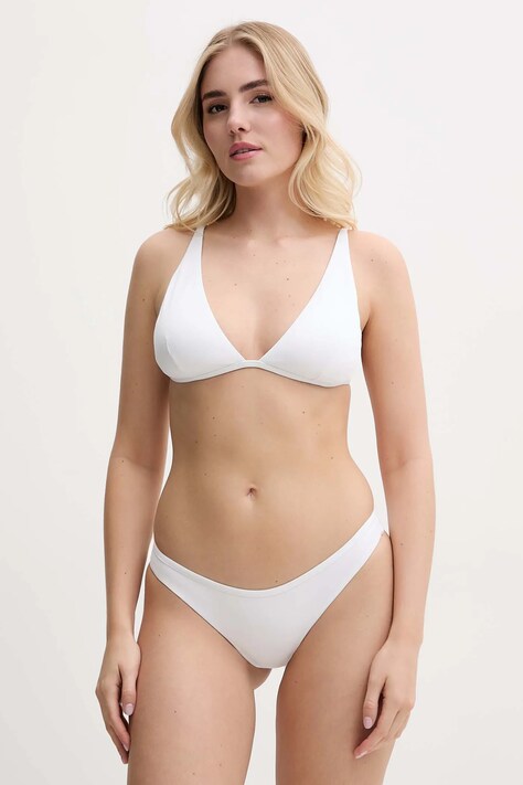 Dvoudílné plavky EA7 Emporio Armani bílá barva, mírně vyztužený košík, AF12210.7W000286