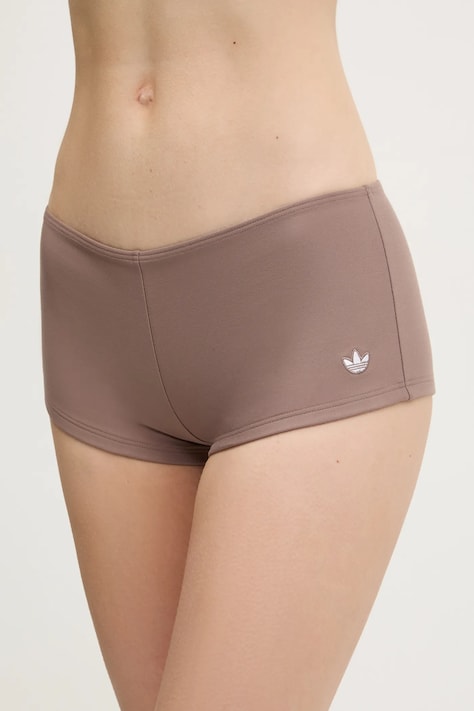 Plavky adidas Originals Essential hnedá farba, JD0899