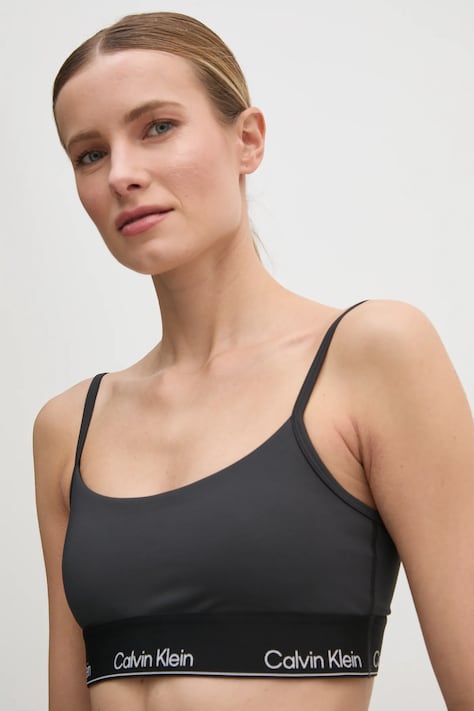 Αθλητικό σουτιέν Calvin Klein Performance χρώμα: μαύρο, LVGWS5K136