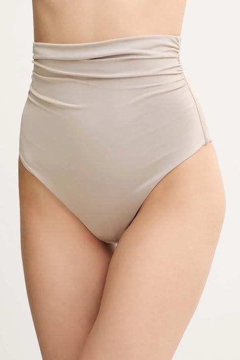 Max Mara Beachwear chiloți de baie culoarea bej, 2516821029600