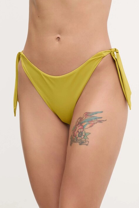 Max Mara Beachwear figi kąpielowe kolor zielony 2516821139600