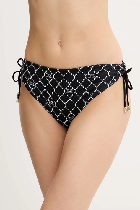 Max Mara Beachwear kifordítható bikini alsó fekete, 2516821359600