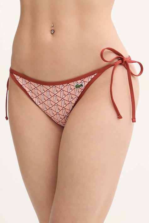 Lacoste chiloți de baie culoarea portocaliu, MF9623