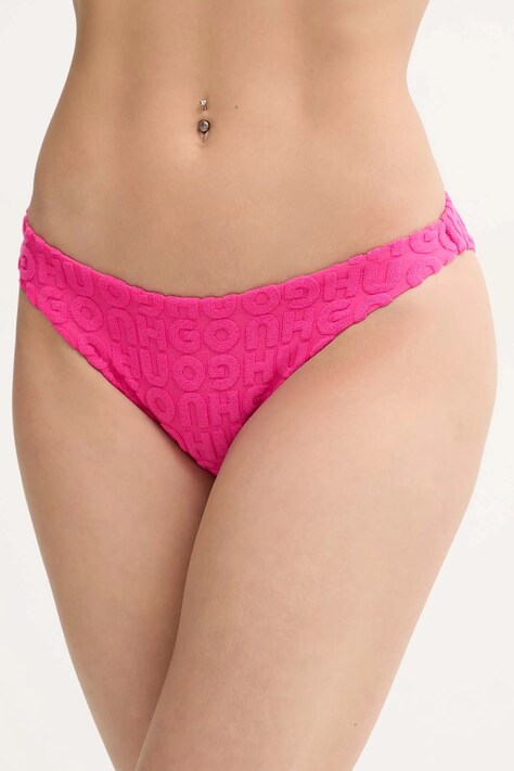 Купальні труси HUGO колір рожевий 50540208