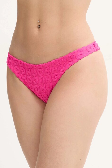 HUGO figi kąpielowe kolor różowy 50540227