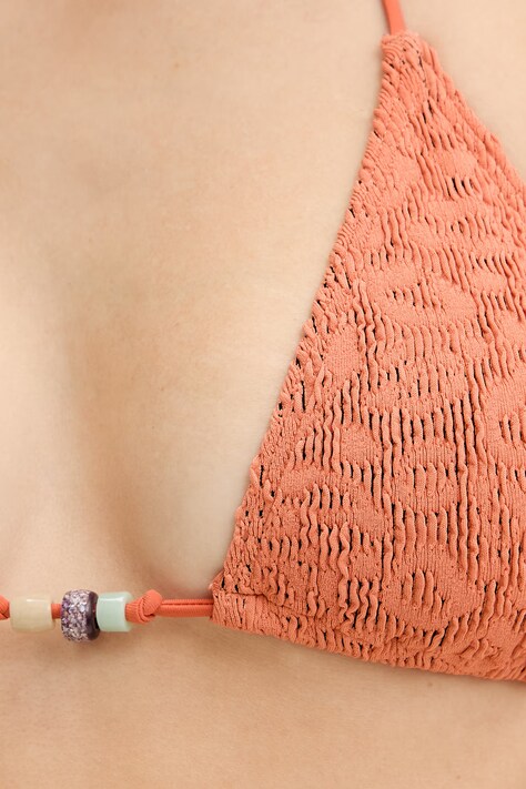 Bond Eye biustonosz kąpielowy kolor pomarańczowy miękka miseczka BOUND674