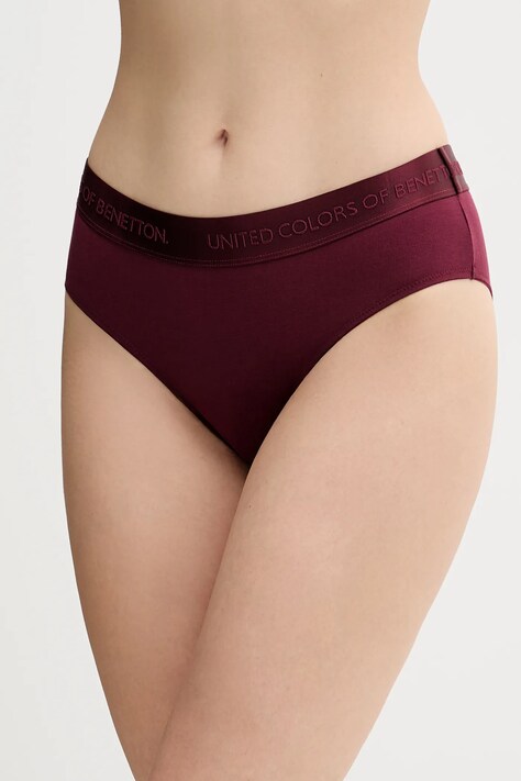 United Colors of Benetton figi kolor bordowy 3OP81S01L