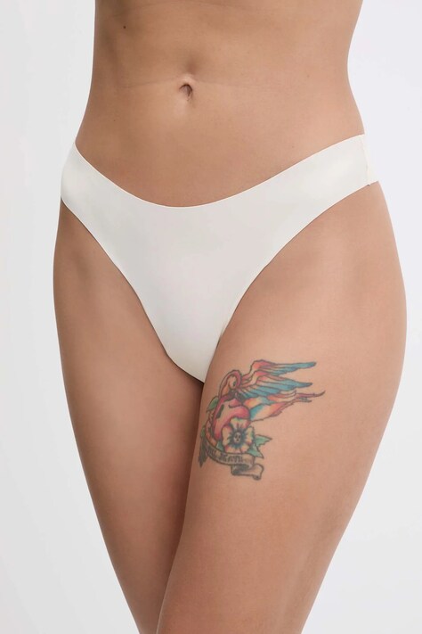 United Colors of Benetton stringi kolor biały 3LEG1Z00D