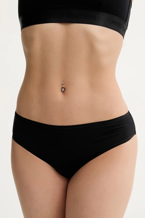 United Colors of Benetton chiloți culoarea negru, 3OP81S02D