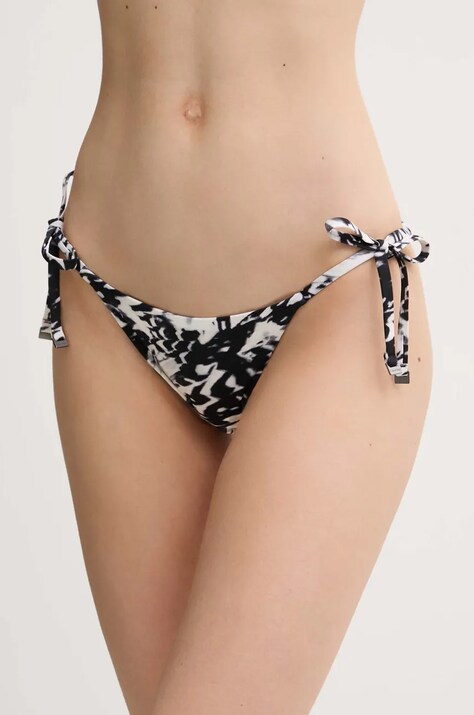 Plavkové kalhotky Calvin Klein černá barva, KW0KW02704