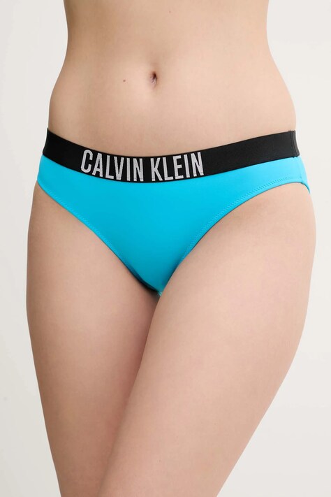 Calvin Klein figi kąpielowe kolor niebieski KW0KW02856