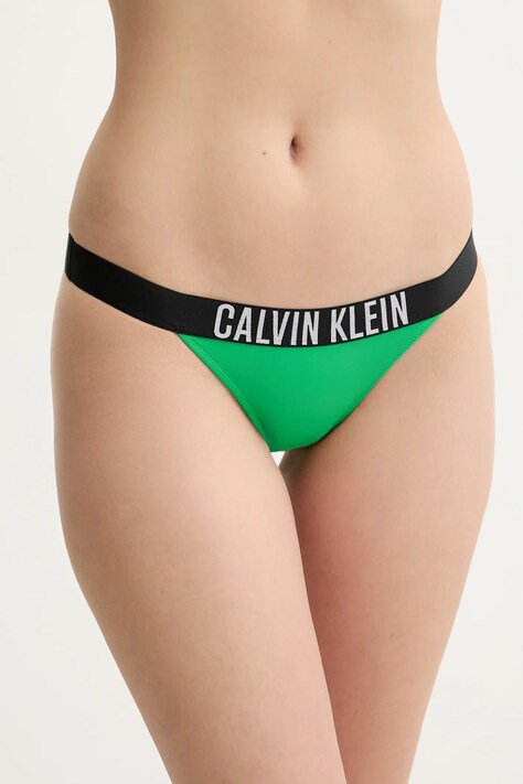 Купальні труси Calvin Klein колір зелений KW0KW02857