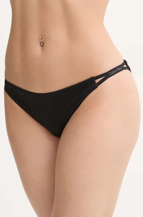 Calvin Klein figi kąpielowe kolor czarny KW0KW02796