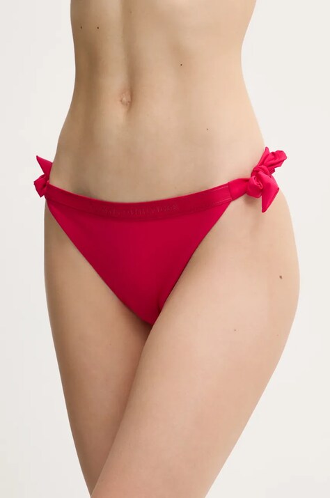 Tommy Hilfiger chiloti de baie culoarea roz, UW0UW05825