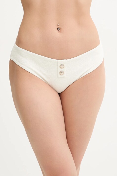 Plavkové kalhotky Tommy Hilfiger béžová barva, UW0UW05836