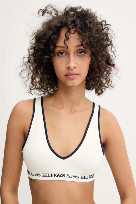 Σουτιέν Tommy Hilfiger χρώμα: μπεζ, UW0UW05726