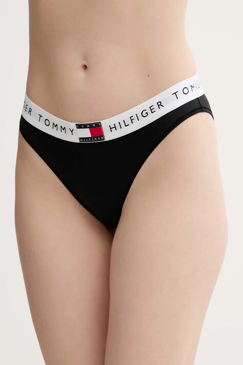 Kalhotky Tommy Hilfiger černá barva, UW0UW06038