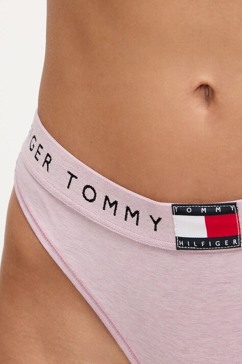 Tommy Hilfiger stringi kolor różowy UW0UW06039