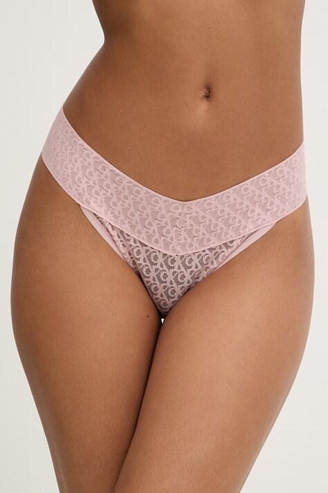 Calvin Klein Underwear figi damskie różowe LV00QD5283