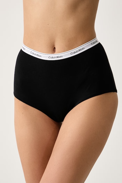Calvin Klein Underwear Figi damskie z bawełną czarne 000QD5195E