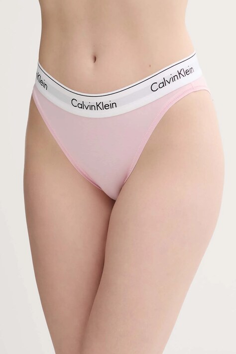 Calvin Klein Underwear chiloti culoarea roz, LV00QF8319