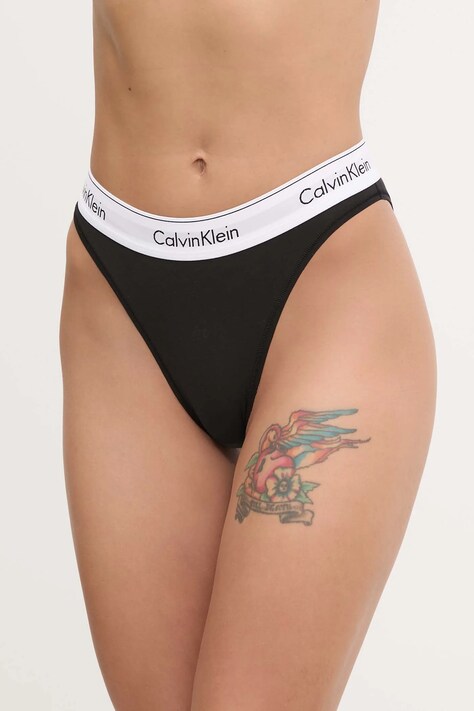Calvin Klein Underwear chiloti culoarea negru, LV00QF8319