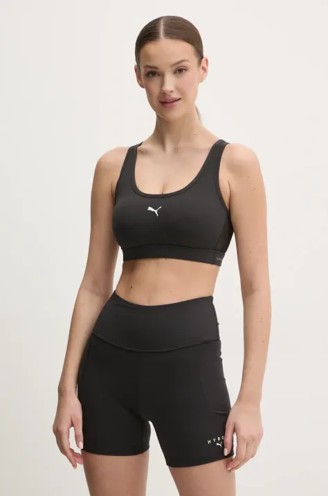 Puma reggiseno sportivo 4Keeps Cloudspun colore nero 526686