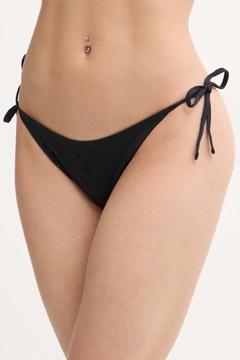 Guess bikini brazilieni culoarea negru, E5GO11 MC040