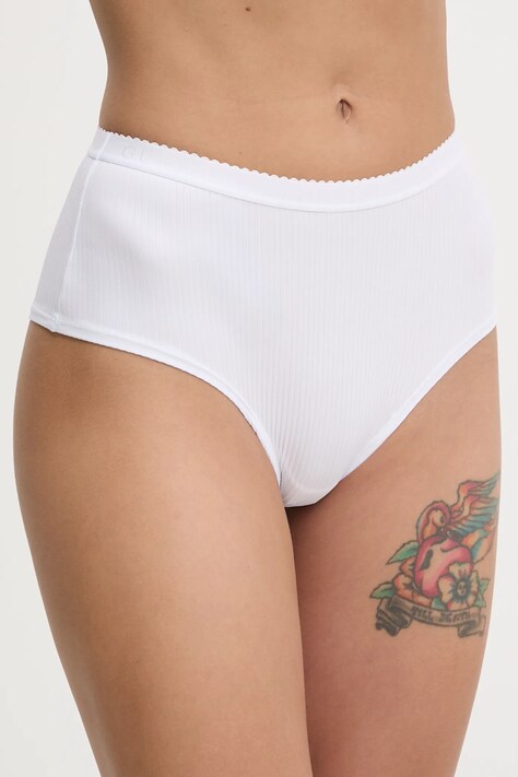 Guess chiloti LIVIA culoarea alb, O5GE07 KCQ60