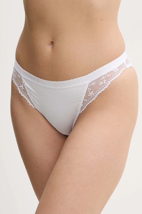 Brazilke Guess LIVIA boja: bijela, od čipke, O5GE05 KCQ60