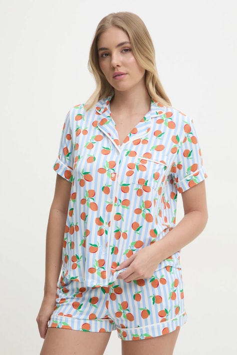 Kate Spade piżama damska kolor niebieski KSI12736