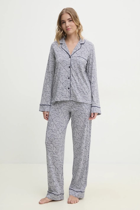 Πιτζάμα Dkny χρώμα: ναυτικό μπλε, YI80042