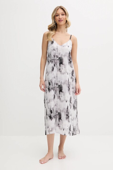 Noční košilka Dkny dámská, černá barva, YI40053