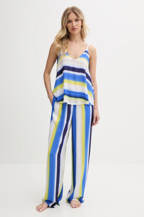 Pyžamo Dkny dámské, modrá barva, YI80052