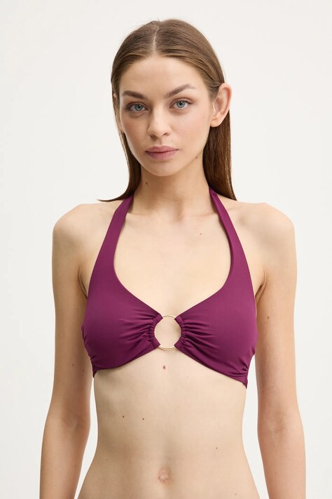 Melissa Odabash sutien de baie culoarea bordo, cupa moale, Brussels