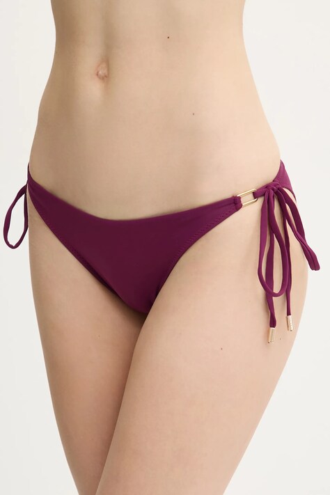 Melissa Odabash chiloti de baie culoarea bordo, Cancun