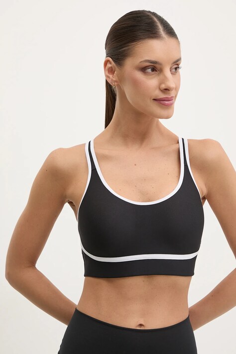 Under Armour sutien sport Infinity culoarea negru, 1389826