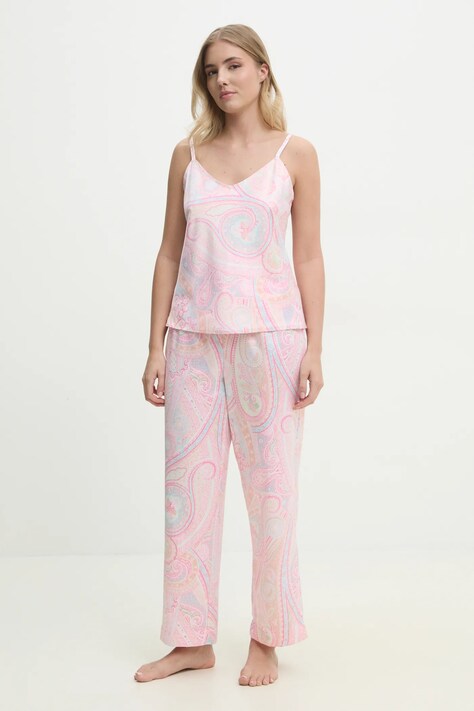 Lauren Ralph Lauren pizsama női, rózsaszín, ILN92405